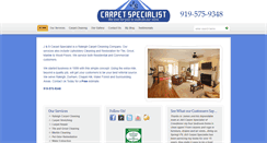 Desktop Screenshot of jandscarpetspecialist.com